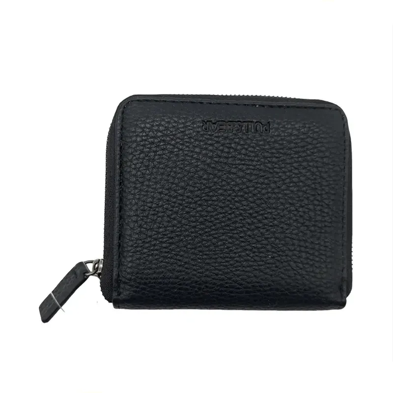 What are the differences and advantages of zipper wallet for men compared to snap wallets?